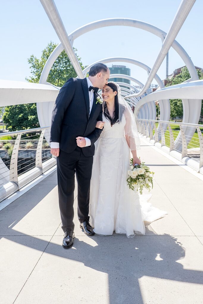 DC wedding photo at Navy Yard