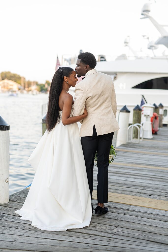 Sunset wedding photography in Annapolis