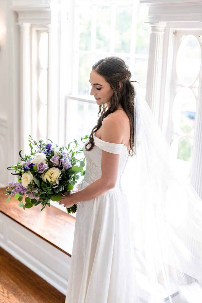Upstairs window light at Rust Manor House is dream come true for wedding photographers in DC 