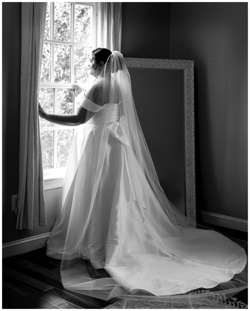 Bride portrait | DC photographers |Rose Hill Manor wedding