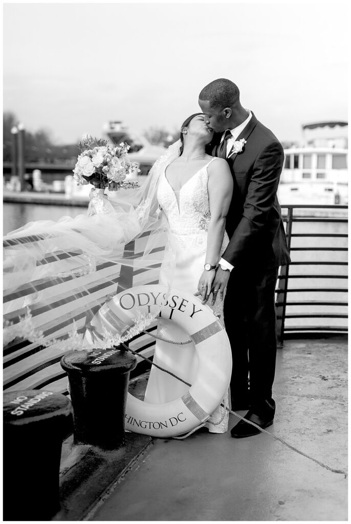 Newlyweds aboard DC City Cruise The Odyssey