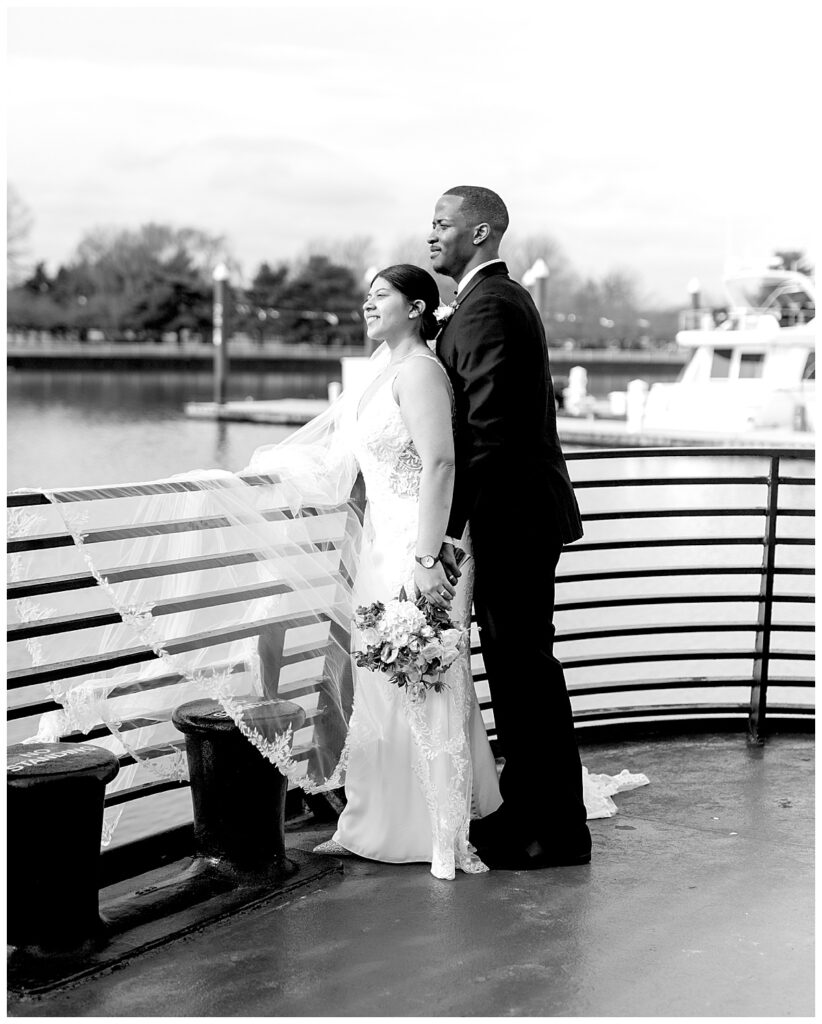Photographer Washington DC captures wedding aboard The Odyssey City Cruise in DC