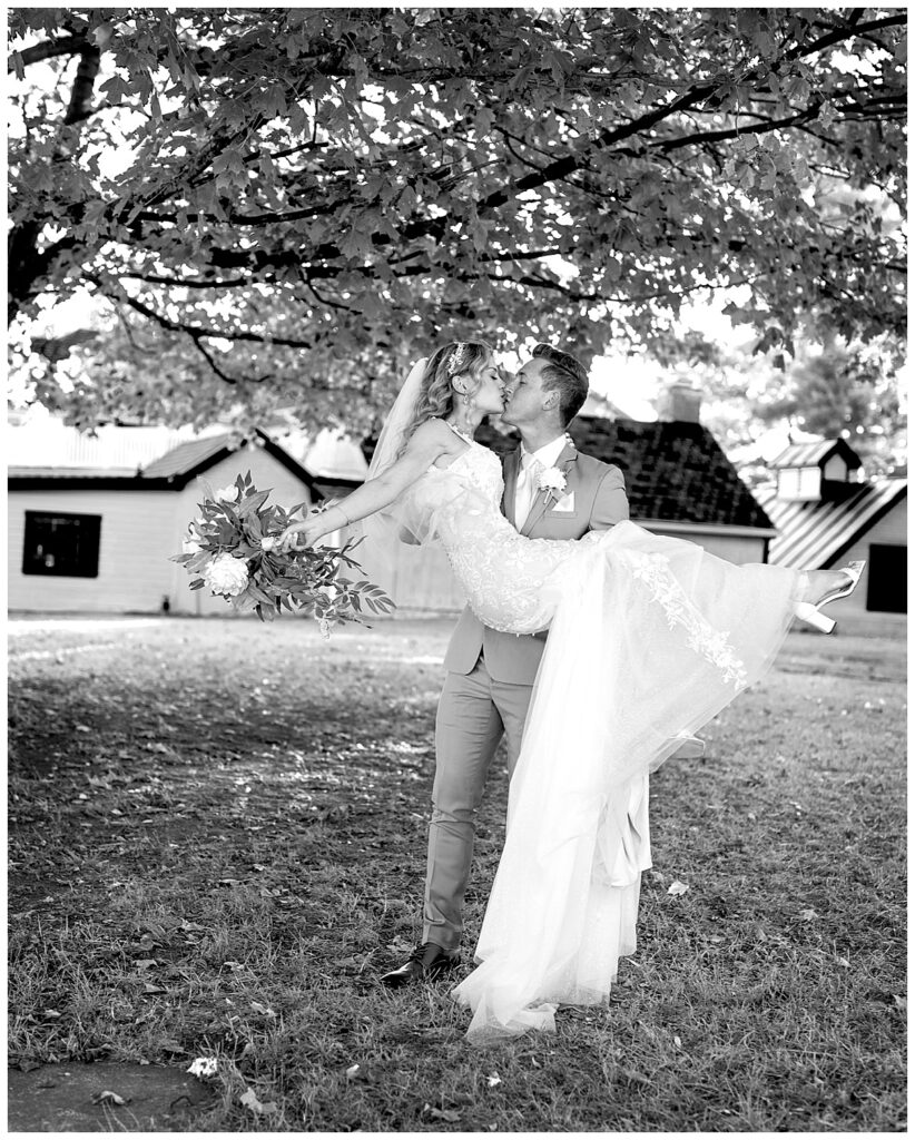 Groom wisks away his bride | captured by best wedding photographers in Washington, DC