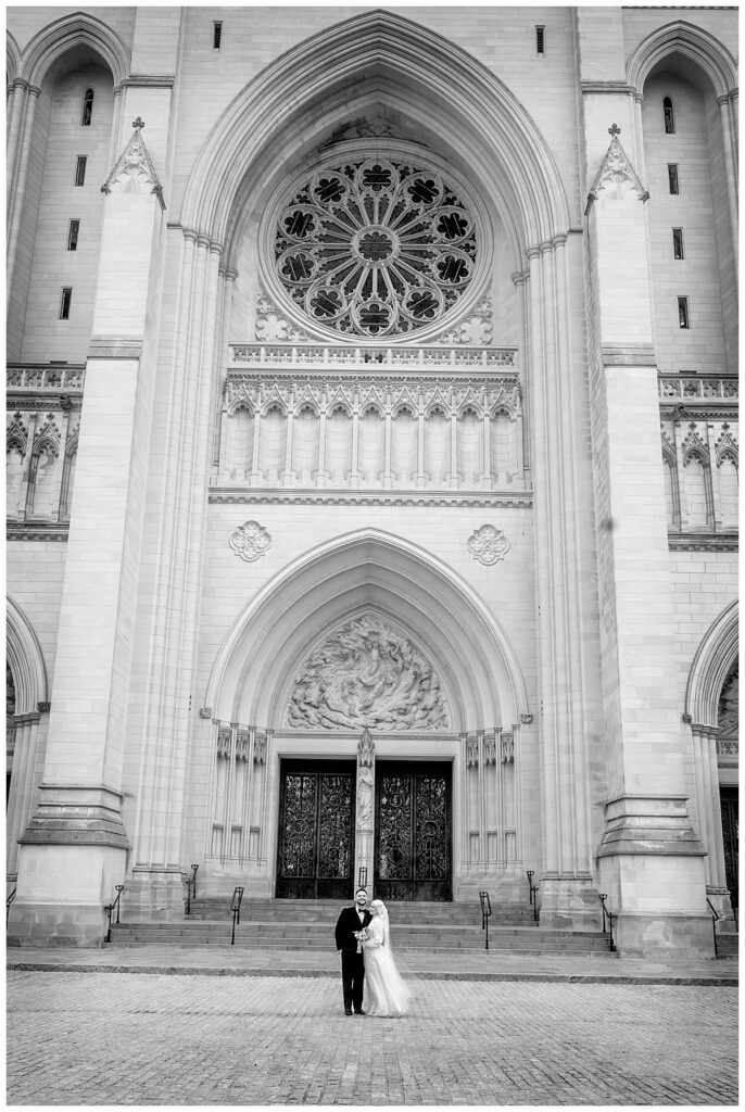 National Cathedral Washington DC wedding photographer