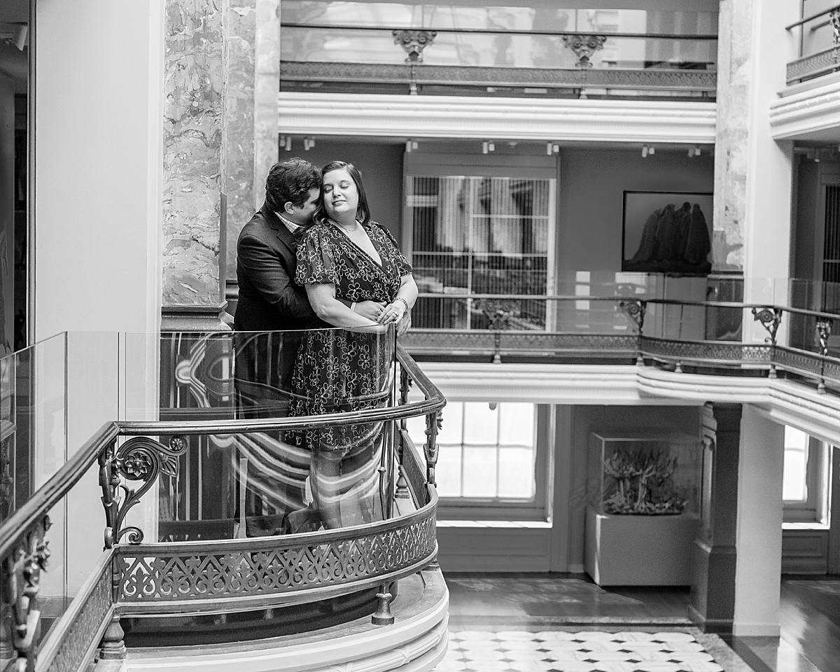 National Portrait Gallery engagement photography