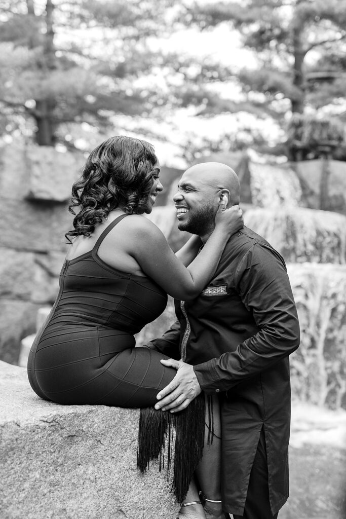 Engagement session captured by professional photographer in Washington DC