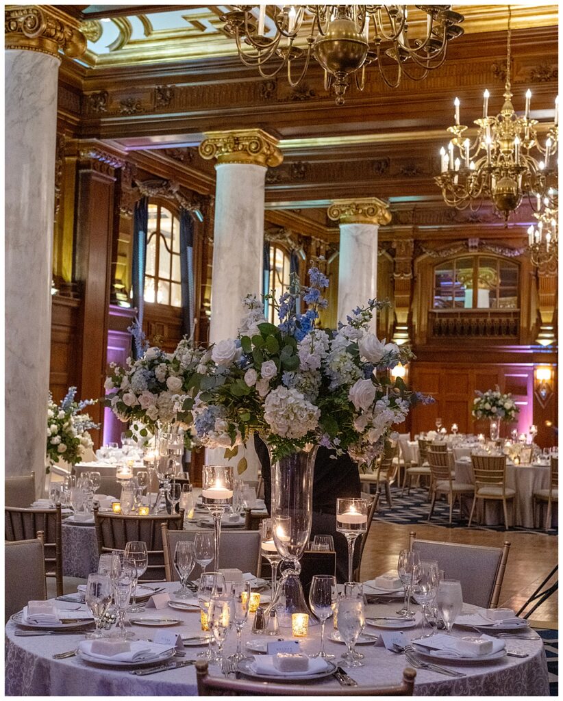 Wedding reception at The Willard InterContinental, one of the best wedding venues in Washington, DC