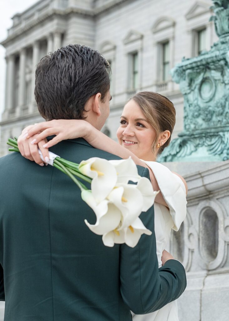 DC elopements - portraits at the Library of Congress