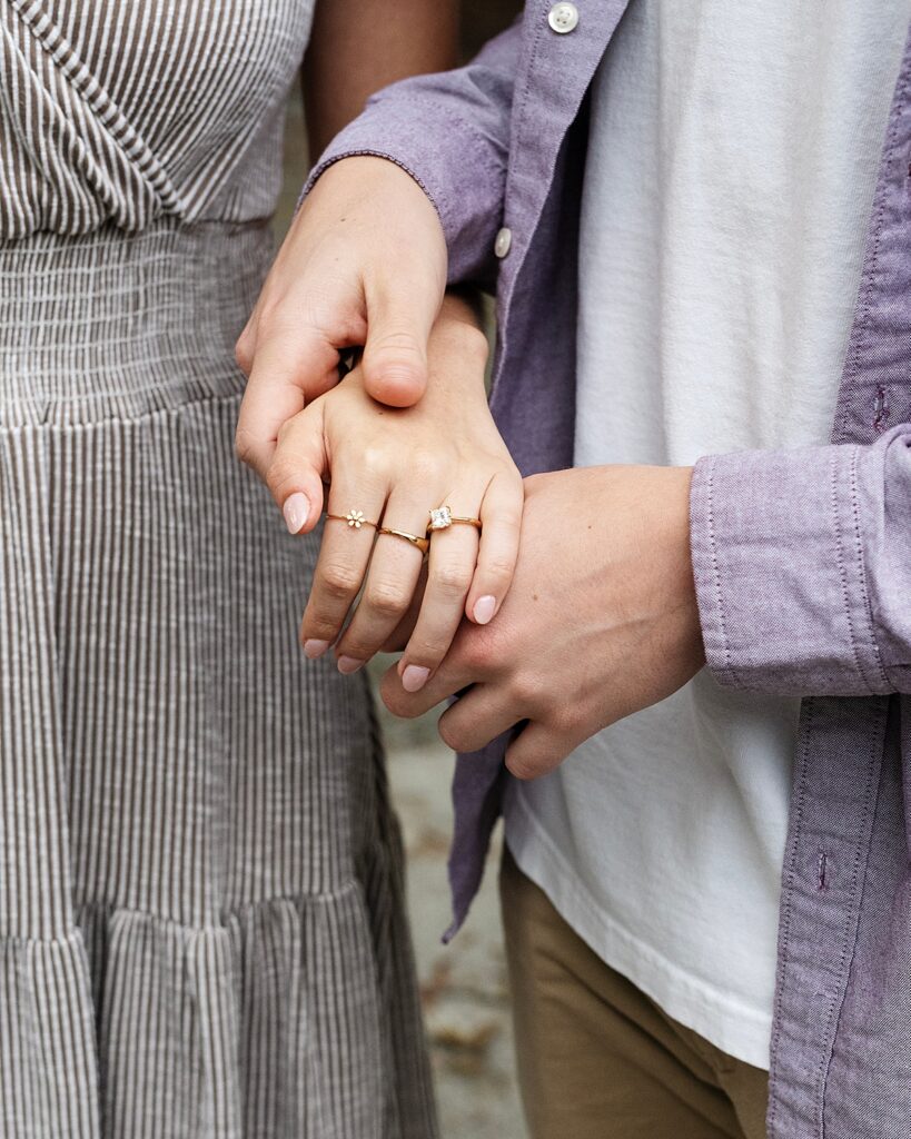 The ring is on her finger - DC proposal photographer