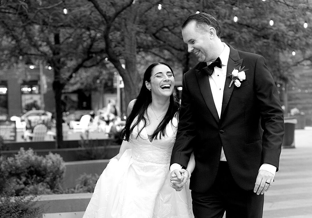 Bride and groom -District Winery DC wedding venue